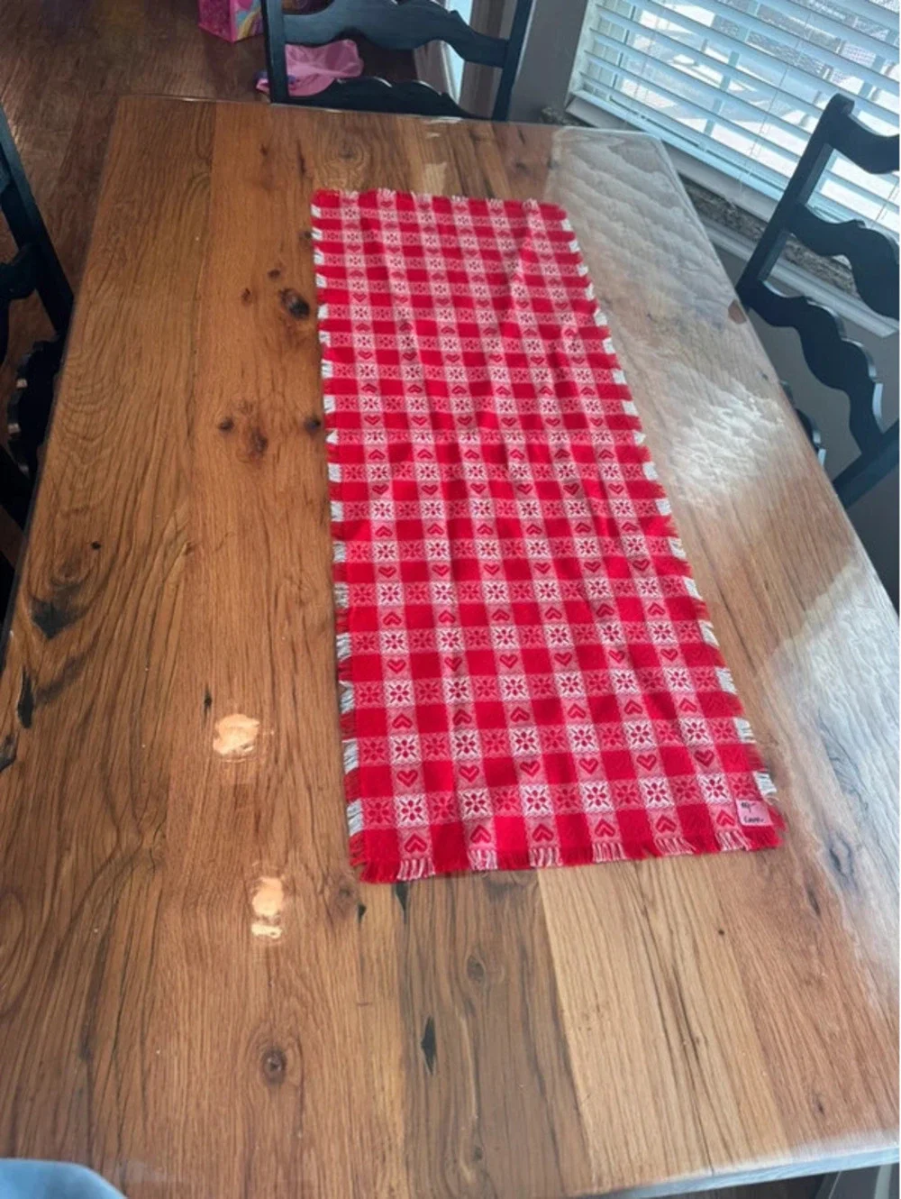 Vintage table runner